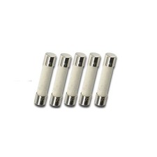 5 x 25A Ceramic Fast Blow Acting Fuse 250V 6x30mm 1/4" X 1-1/4" 