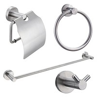 Kes La212-42 Bathroom 4 Piece Set Hardware Accessories Sus304 Stainless Steel Wa on sale Kes La212-42 Bathroom 4 Piece Set Hardware Accessories Sus304 Stainless Steel Wa on sale