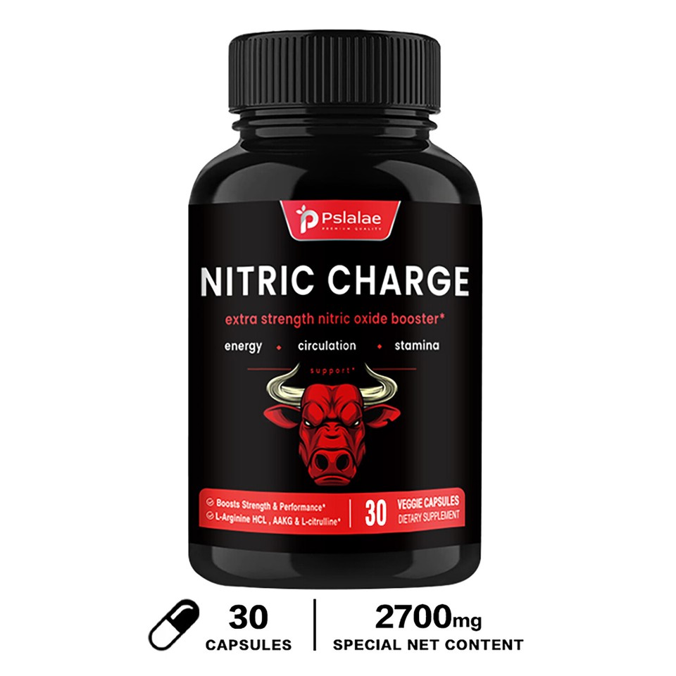 Nitric Charge LArginine, LCitrulline Muscle Growth Building