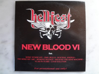 HELLFEST - NEW BLOOD VI - 6 - DIGISLEEVE - PROMOTION CD - NEUWERTIG -