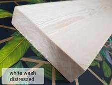 Corner Floating Shelf Wooden Chunky Rustic Small Shelves Wall display Set