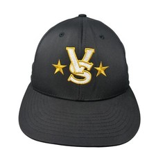 Gorra de béisbol VS 2023 All Stars 12 ajustada negra pequeña bordada Richardson