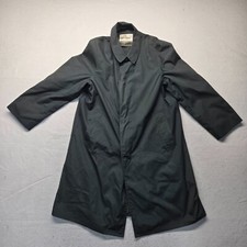 Rainfair Overcoat Gray Rain Coat Classy Trench Adult Men's Size 42