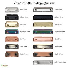 Bütic Bügelklemme in verschiedenen Farben