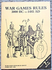 WAR GAMES RULES 3000 BC To 1485 AD (Fully Revised