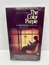 The Color Purple 1987 NEW FACTORY SEALED RARE VINTAGE W/B BETAMAX Oprah, Whoopi