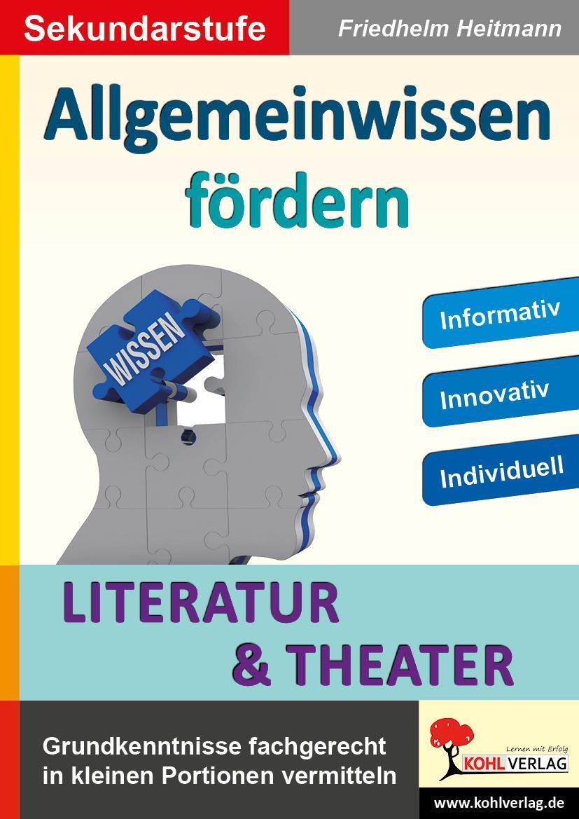 Thumbnail - Allgemeinwissen Fördern Literatur & Theater Friedhelm Heit ...