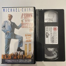 A Shock To The System Vhs Video Michael Caine