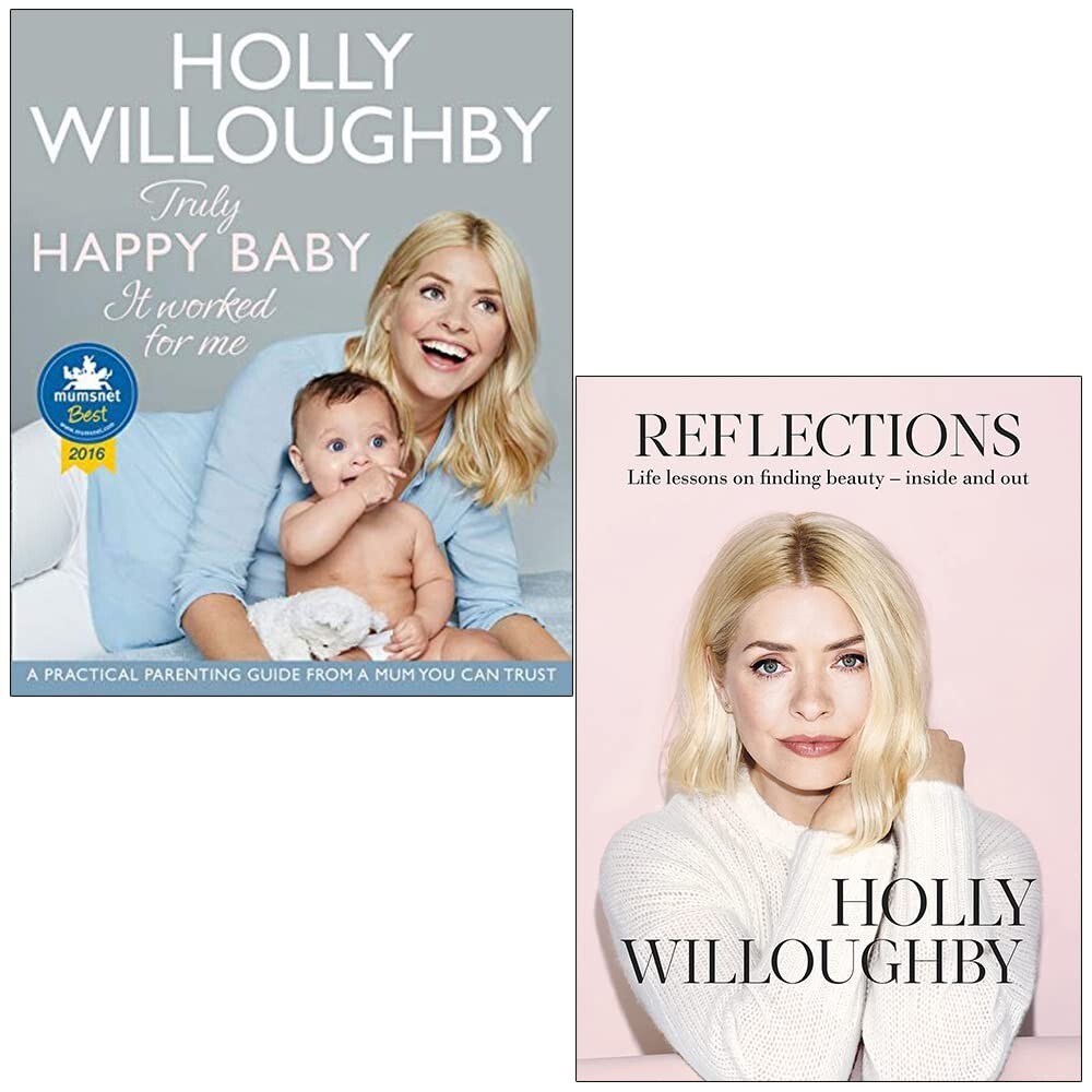 Reflections & Truly Happy Baby 2 Books Collection Set by Holly Willoughby New