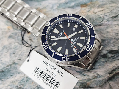 Nos Citizen Promaster Diver Men's Eco Drive Watch BN0191-80L e168