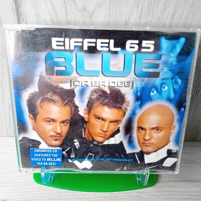 EIFFEL 65 BLUE DA BA DEE CD - RARE RETRO MUSIC SINGLE