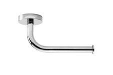 Croydex Flexi-Fix Toilet Roll Holder, Chrome, Bathroom Accessories - Britannia