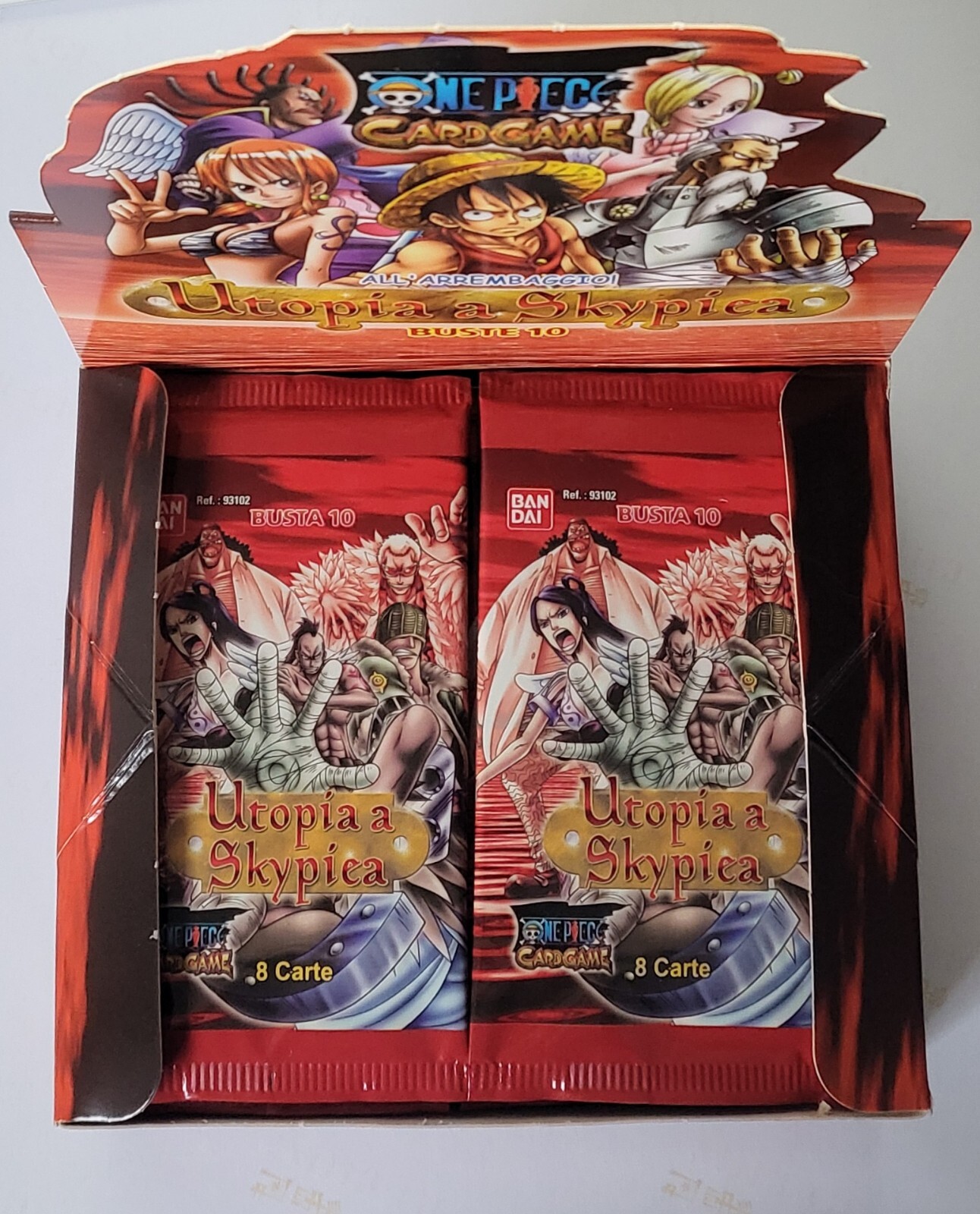1 x Booster Finale en Skypia / Utopia a Skypiea ITA - One Piece TCG 1999