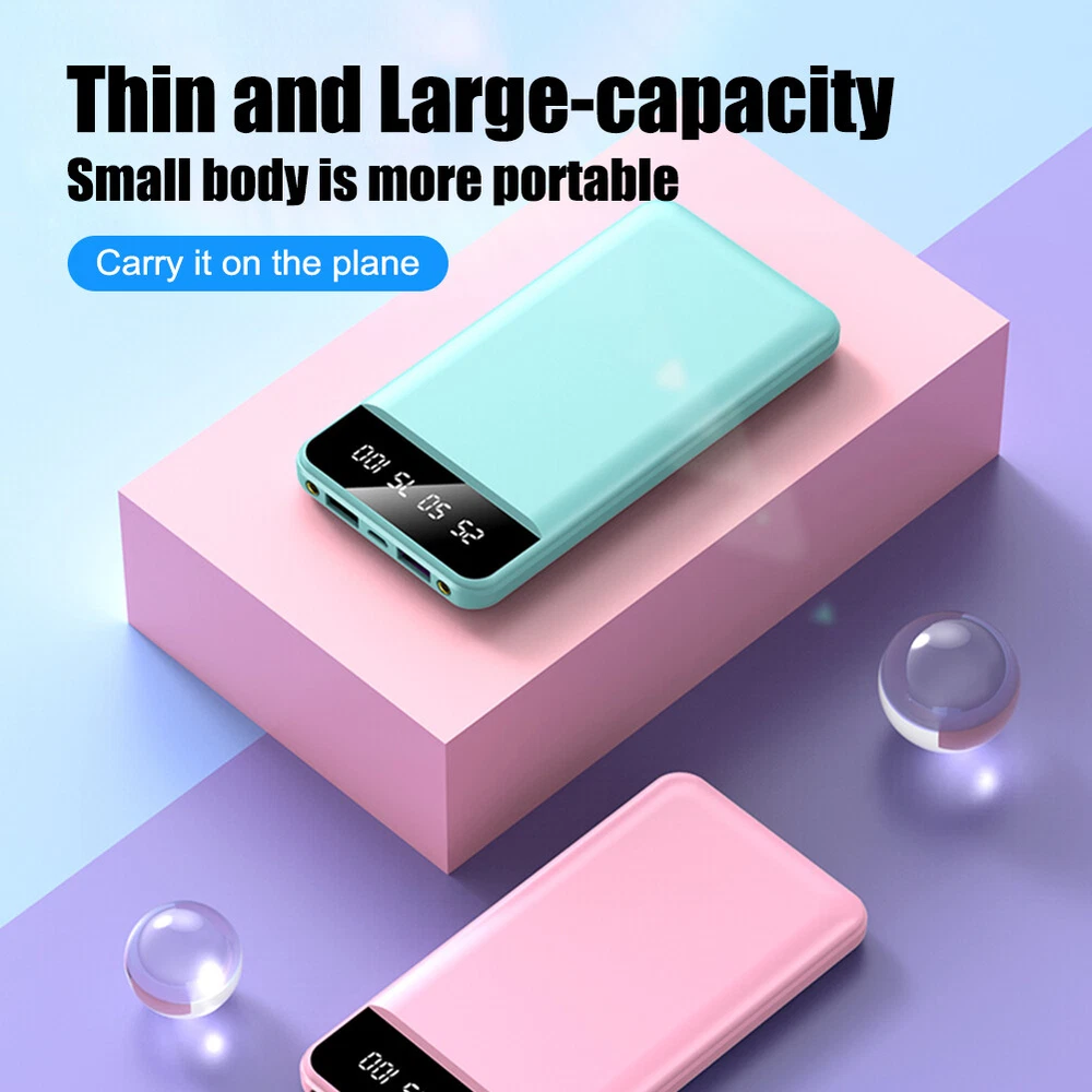 20000mAh Power Bank for Heated Jacket Vest 5V 2A External Battery