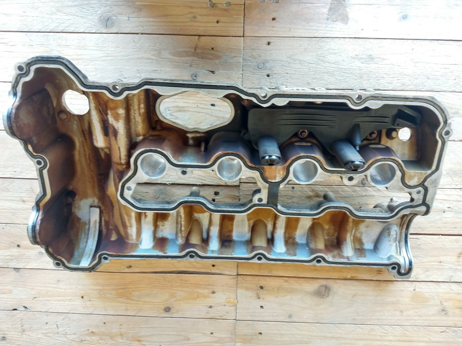 BMW N63 CYLINDER HEAD COVER ZYL 14 RIGHT 5 6 7 X5 X6 SERIES 11127588545 092012 eBay