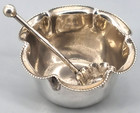Saliere 925er Silber 1 von 2 Gewürzschale London England 1892 Saleron (55)