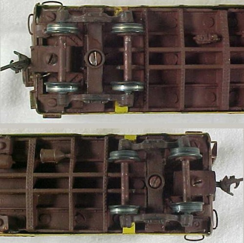 HO - 42ft BRASS BOXCAR DK Mfg ART MISSOURI PACIFIC Light Weathered - Needs Touch - Picture 4 of 9