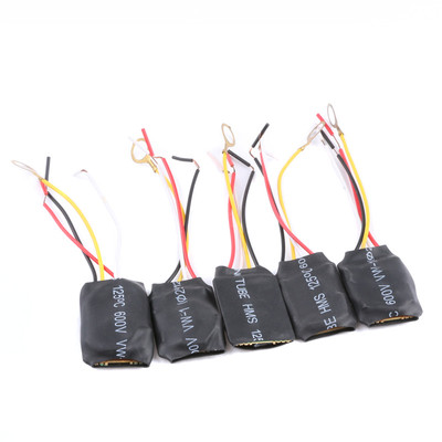 5PCS 220V 1A 1-Way Touch Control Sensor Switch For Table Lamp - On/Off
