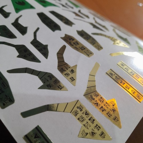 Decals Replacement Dx vintage Titanus Megazord Power Ranger King Brachion - Picture 2 of 6