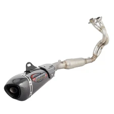 For Kawasaki Ninja 650 Z650 2023-2025 Exhaust System Header Pipe Black Muffler