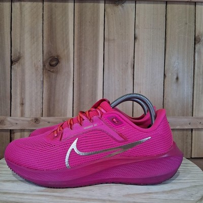 Nike Air Zoom Pegasus 40 Shoes Womens 8.5 Pink Mesh Running Sneakers DV3854-601