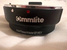 Commlite Adapter Auto Focus CM-EF-NEX B for Canon EF Lens to Sony E Mount Camera