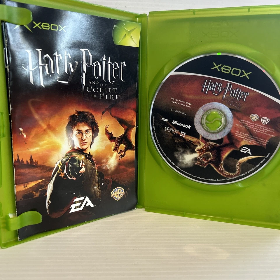 Harry Potter And The Goblet Of Fire XBOX Original Microsoft AUS PAL with Manual - Image 3 of 3