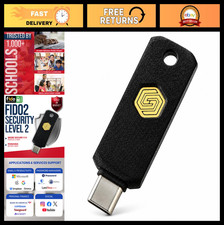 NFC FIDO2 Security Key USB-C  Multi-Protocol 2FA  Waterproof Passwordless Logi