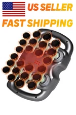 24-Head Fascia Gun High-Frequency Vibration Body Massage Gun Back Waist Massager