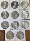 Lot of 11 Peace Silver Dollars Circ & Uncirculated 1922, 1922D, 1923, 1925 1926S — photo 5