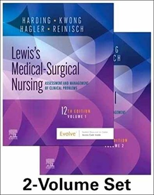 Lewis's Medical-Surgical Nursing - - Hardcover, by Harding PhD RN - Very Good z