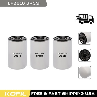 LF3818 Engine Oil Filter | Hino, Kobelco, New Holland, Volvo | 3-Pack