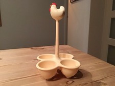 Vintage Alessi Coccodandy Stefano Giovannoni Egg Holder, Boiler, 1998, Used