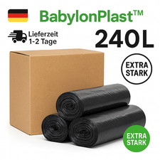 Müllsäcke Müllbeutel Mülltüten  240L Ext...