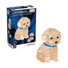 3D Crystal Puzzle - Poodle (Apricot)