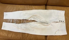 Size S Dressage Queen Dream Women’s White Breeches