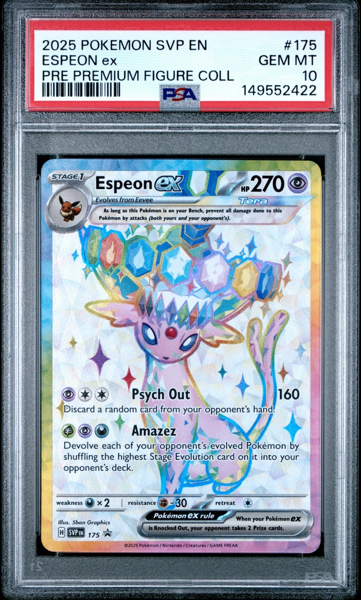 Espeon ex Pokémon TCG Cards for sale | eBay