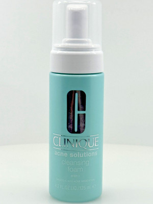 Clinique Acne Solutions Cleansing Foam - Salicylic Acid - 125 ml / 4.2 oz - New