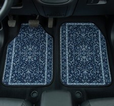 New Car Floor Mats Vintage Carpet Printed Universal 2 Front 2 Rear New Car Floor Mats Vintage Carpet Printed Universal 2 Front 2 Rear