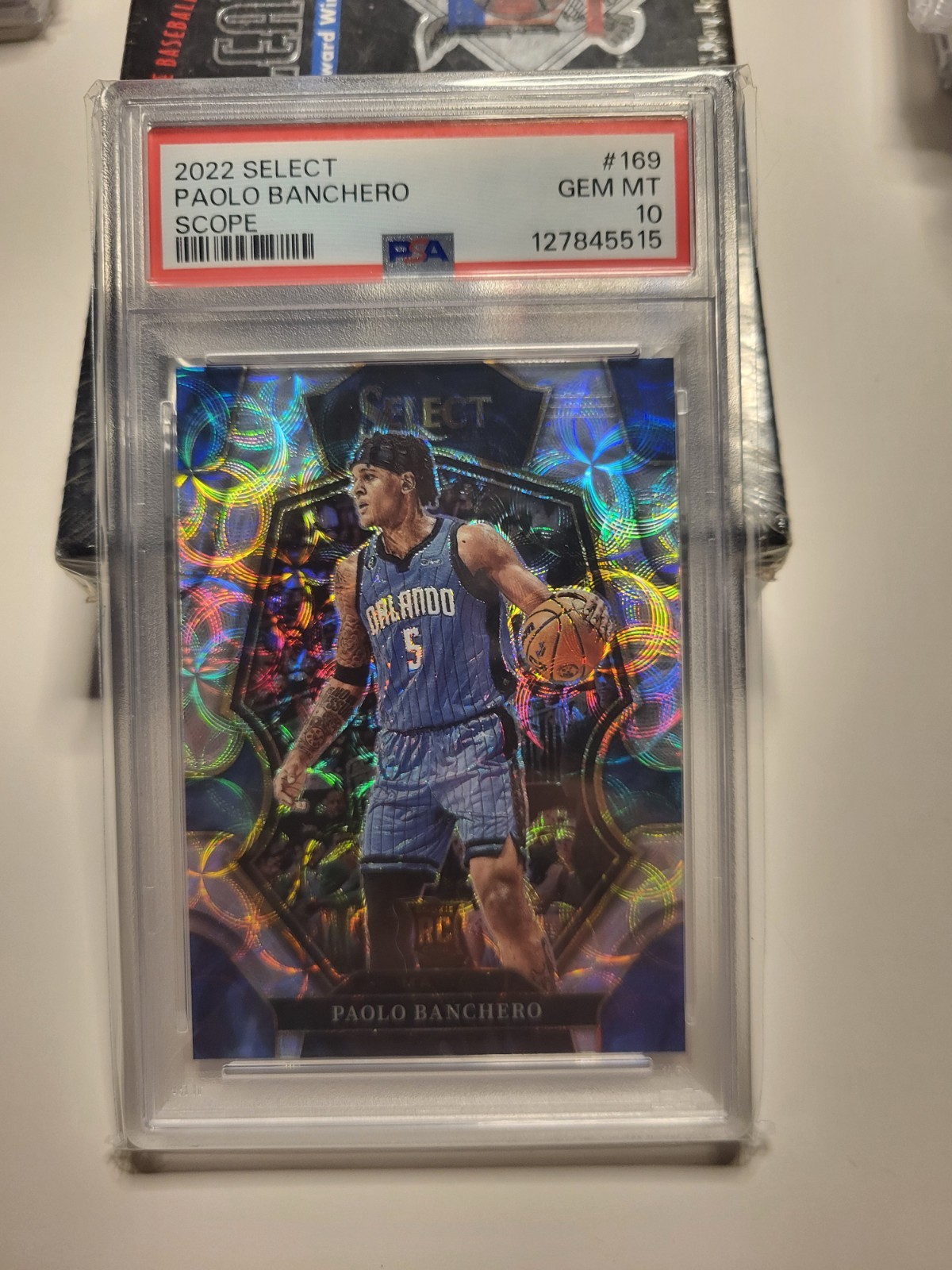 2022 Select Paolo Banchero #169 Scope PSA 10