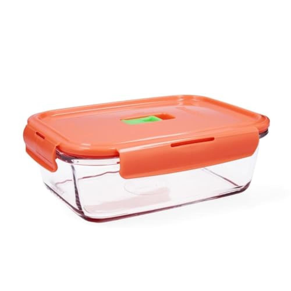 Luminarc Pure Box Holy Contenitore rettangolare ermetico in vetro 19 x 13 x 7,3 