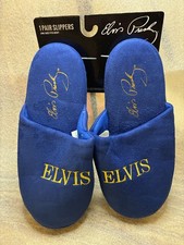 Elvis Presley Slippers One Size Fits Most Gift Memphis EPE Licensed NEW
