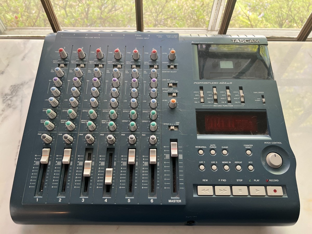 TASCAM Portastudio 424MKIII 4-Track Cassette Recorder Vintage