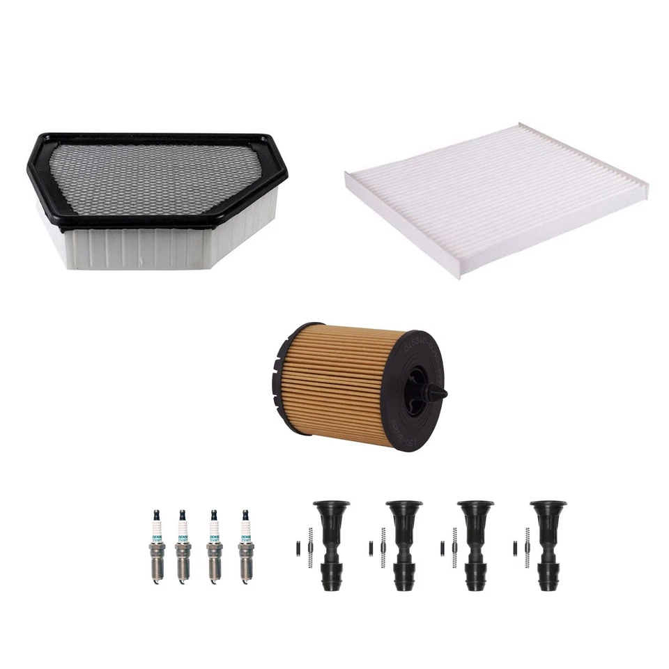 Denso Tune Up Kit 4 Spark Plugs & Boots Kit for Chevrolet Captiva Sport 2.4L L4 - Image 2 of 2