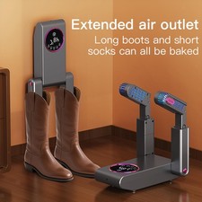 Secador de zapatos práctico secado rápido máquina de secado de zapatos para botas calcetines guantes