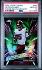2024 TOPPS CHROME FUTURE STARS FS2 JAYDEN DANIELS GREEN REFRACTOR #/99 PSA 10 RC