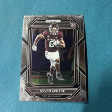 2023 Prizm Draft Picks #117 Devon Achane Rookie RC Miami Dolphins - Excellent