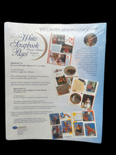 Creative Memories 8 1/2 x 11 White Scrapbook Pages, 15 Sheets/30 Pages, New 2000
