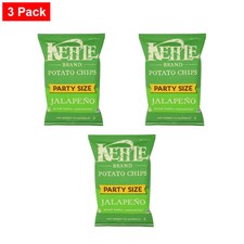 Kettle Hot Jalapeno Kettle Potato Chips, Sharing Size 13 oz - 3 Packs
