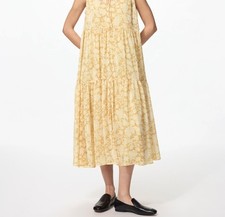 UNIQLO Chiffon Print Long Dress Japan NEW